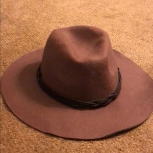Wide Brim Fedora with Band